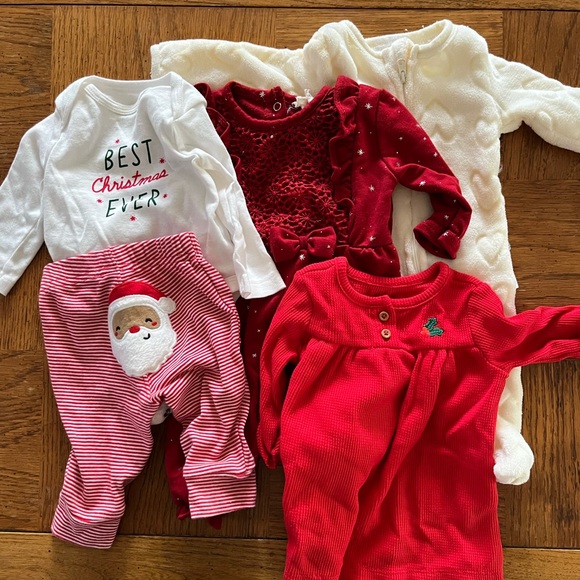 Baby girl Christmas bundle 0-3 months - Picture 1 of 13